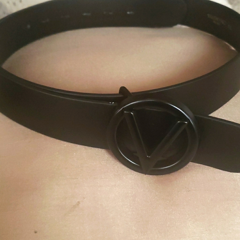 New Authentic Black Womens Valentino belt